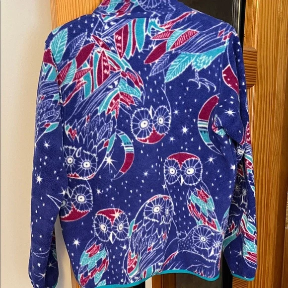 Patagonia Blue Owl Pattern Women's Jacket - Picture 4 of 4